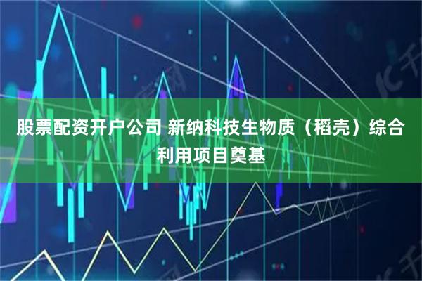 股票配资开户公司 新纳科技生物质（稻壳）综合利用项目奠基